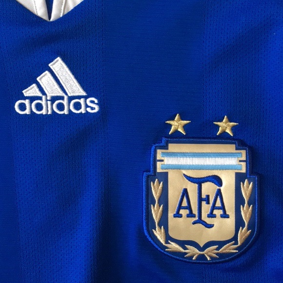 Adidas - Vintage Argentina Soccer Jersey - Mens M - Picture 5 of 6